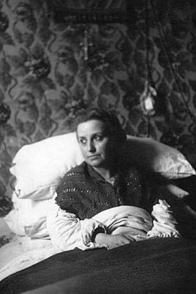 Maria Valtorta a letto